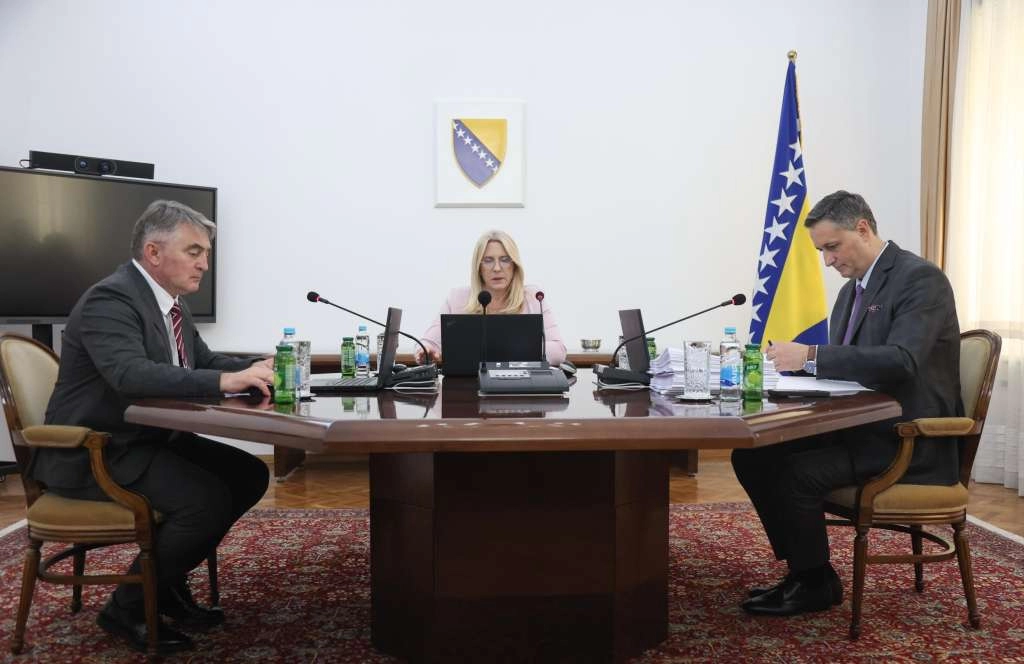 Predsjedništvo BiH raspravljalo o Protivpravnom postupanju vlasti RS tokom posjete njemačke ministrice